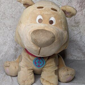Scrappy Doo Scooby Doo Plush 14” Stuffed Animal Pop Rocket RARE Soft Gift Sittin